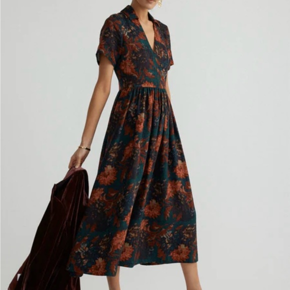 Tuckernuck Floral Midi Dress - Picture 2 of 2